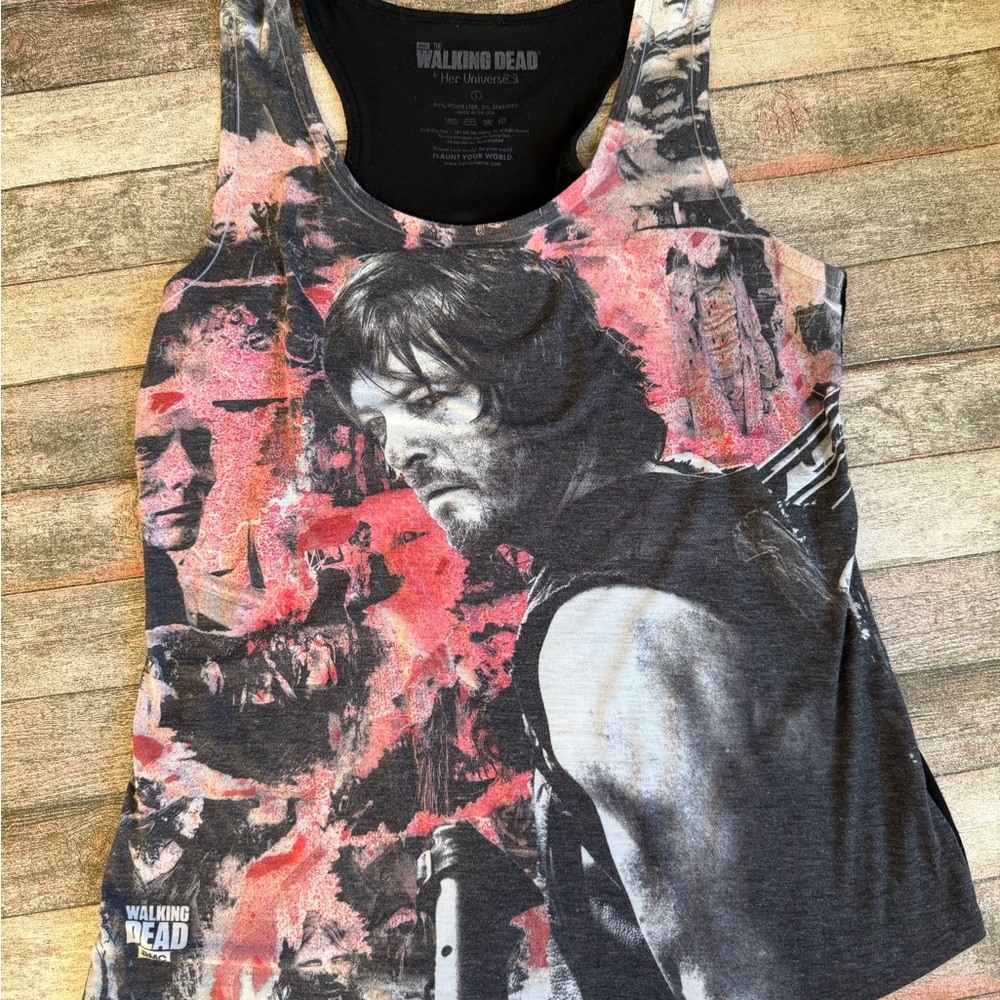 Her Universe The Walking Dead Graphic Tank Top